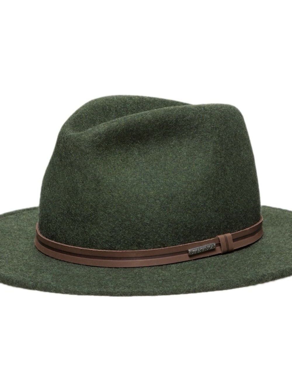 STETSON EXPLORER Dark Green Wool Hat